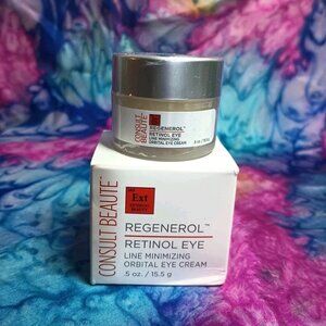 Consult Beaute Regenerol Retinol Eye Line Minimizing Orbital Eye Cream 0.5oz NIB
